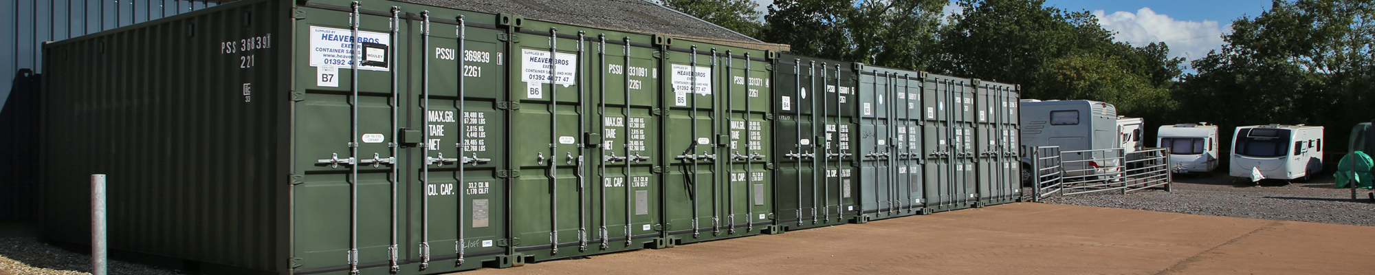Caravan Storage East Devon