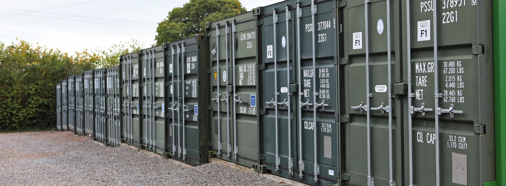 Container Storage Honiton